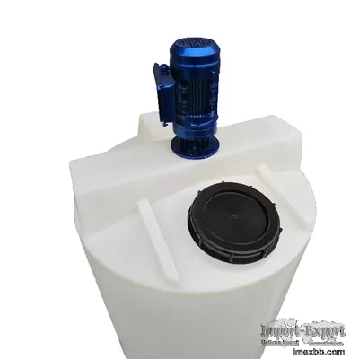 Petrochemical 1450mm Height Poly Mixing Tank 380V 415V