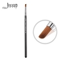 Black Silver Jessup Makeup Brushes Angled Concealer Brush S137-169