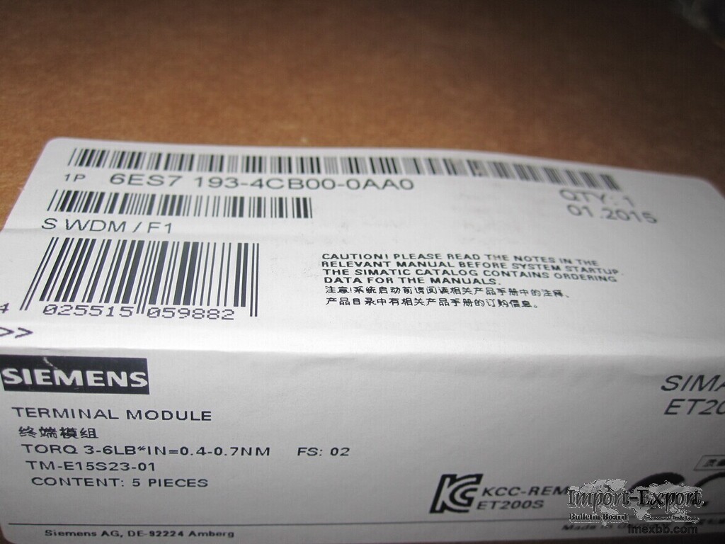 ====SIEMENS related sales models ==== 6ES7131-4BB01-0AB0 6ES7131-4BD00-0AA0