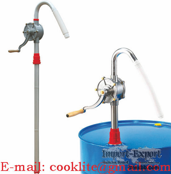 Pompe manuelle rotative en alu / Pompe manuelle rotative gasoil et huile