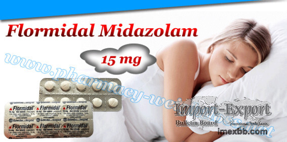 Schlaftabletten Flormidal Midazolam 15 mg verschreibungsfrei