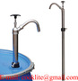 T-Handle Stainless Steel PTFE Piston Hand Drum Pump for Acids Solvents