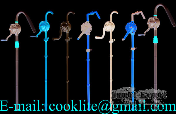 Rotary Chemical Hand Drum Pump / Manual Dispensing Pump