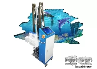 Moisturizing Mural Varnish Inkjet UV Wall Printer CMYKW 5 Colors
