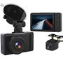 Height 7.7cm Vehicle Dash Cam Car Black Box With GPS Support WIFI