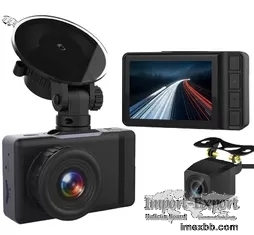Height 7.7cm Vehicle Dash Cam Car Black Box With GPS Support WIFI