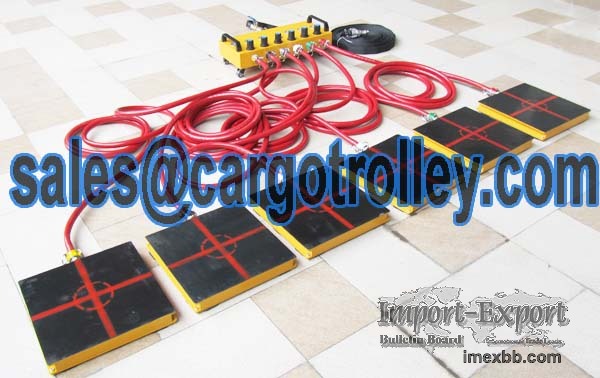 Air Casters moving heavy loads FINER Brand