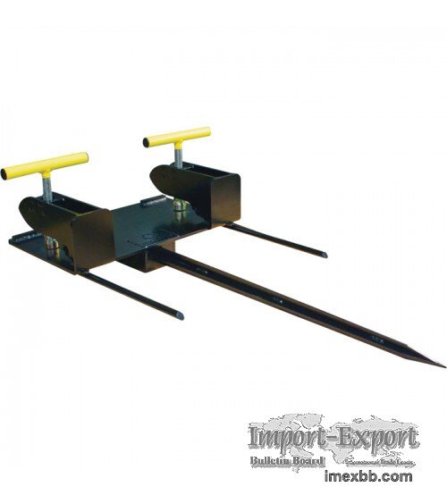 Load-Quip Bale Spear Bucket Attachment - 1,800-Lb. Capacity