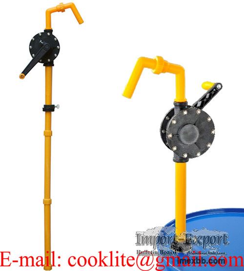 RP-90R Corrosion Resistant Rotary Drum Barrel Pump Made of Ryton