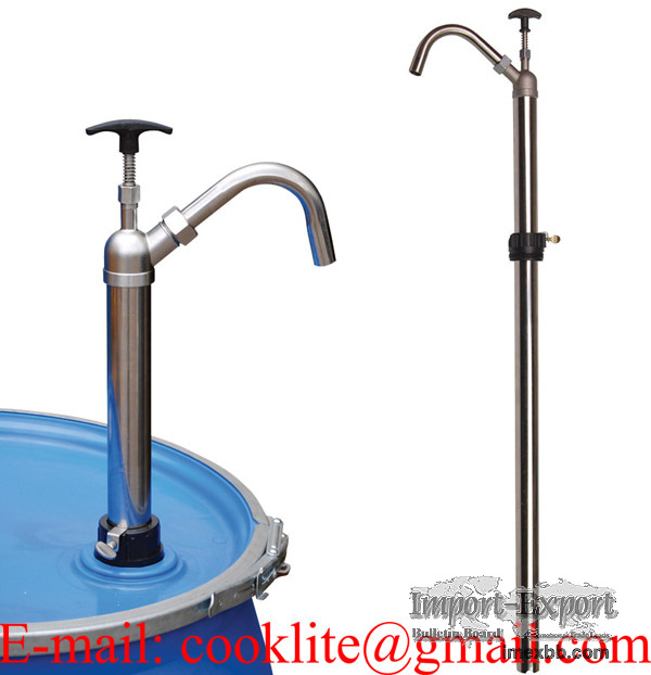 Manual Fuel Transfer Hand Pump - Vertical Lift Action Piston Type