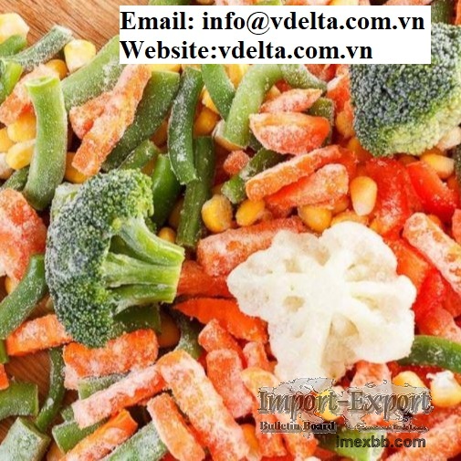 High quality frozen mixed vegetables