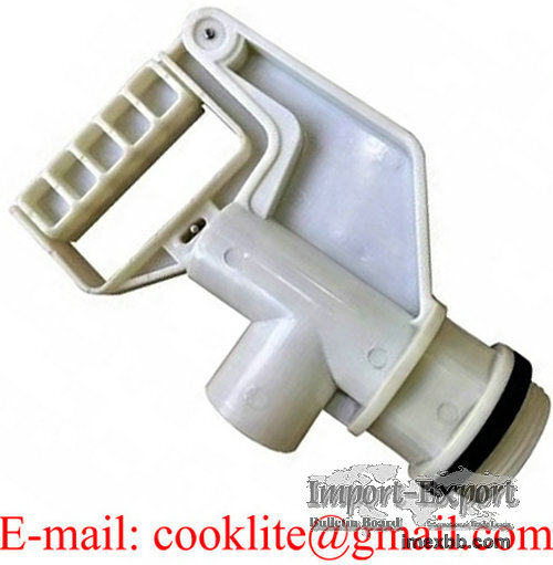 Plastikowy kran do beczek z 2" gwintem BSP