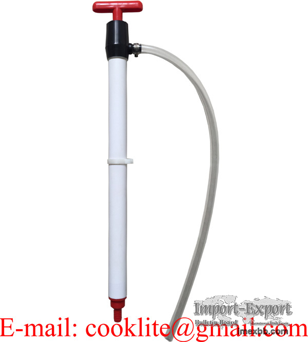 Hand-operated PVC Chemical Resistant Siphon/Lift Drum Barrel Pump