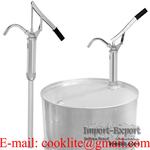 Manual Oil Transfer Steel Hand Pump 55 Gallon Drum Dispenser