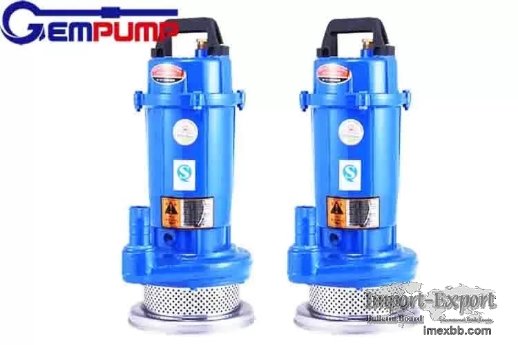 QDX 0.5HP High Pressure Submersible Borehole Pump With Float Switch