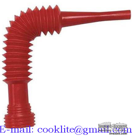 Polyethylene ( PE ) Plastic Flexible Pouring Spout 38mm/28mm Neck