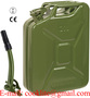 20L Jerry Can Gasoline Gas Fuel Can Metal Emergency Backup Gas Caddy Tank