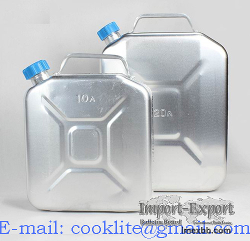 Aluminum Jerry Gerry Can Fuel Diesel Petrol Container Water Oil Carrier Can