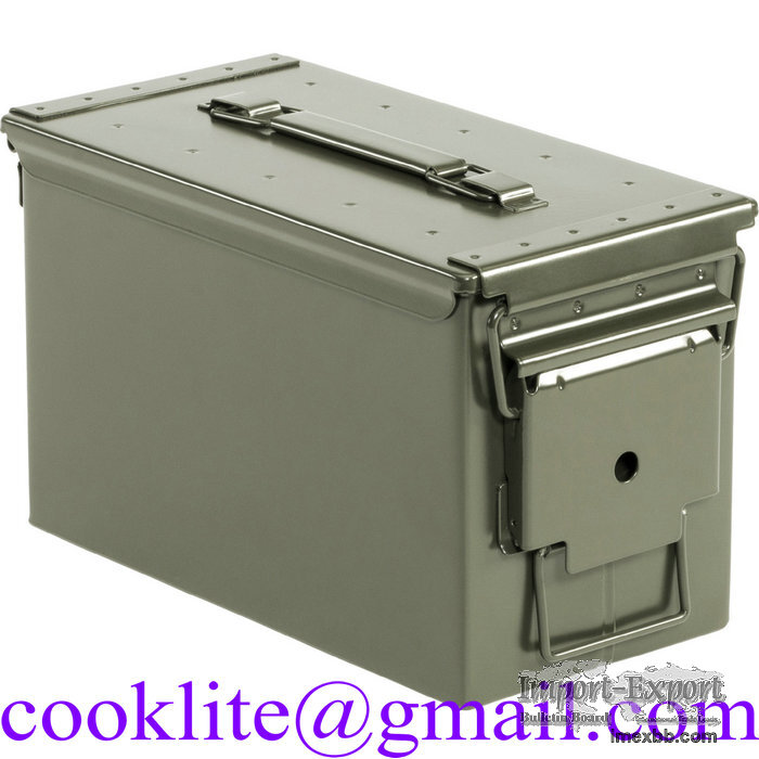 M2A1 50 Cal Standard Sealed Ammo Box Ammunition Can Military Box
