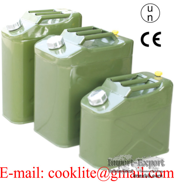 Square Jerry Can with Inner Oil Spout