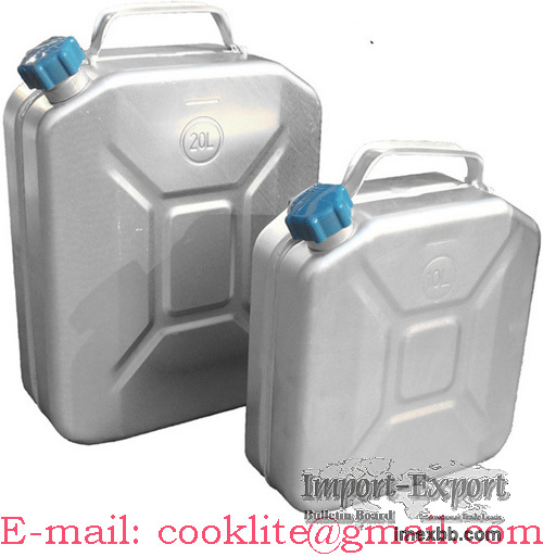 Aluminum Portable Jerry Can for Boat/4WD/Car/Camping Petrol/Diesel/Fuel/Wat