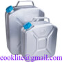 Aluminum Jerry Can Fuel Petrol Diesel Tank Portable Oil Water Container