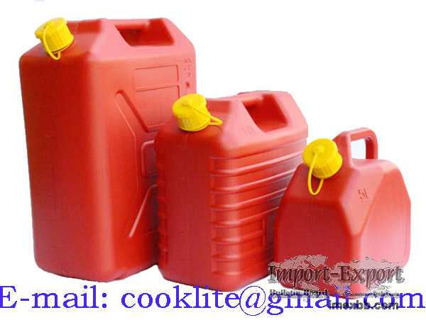 HDPE Plastic Oil Fuel Can 5/10/20 Liter Explosafe Petrol Diesel Can