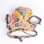 OKEYPETS Personalized Polyester Leash Bandana Collar Harness 