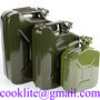 Military Metal Jerry Can Steel Army Gasoline Diesel Fuel Tank Petrol Jerryc