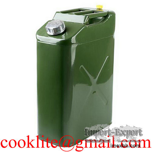 5 Gallon Metal Jerry Can 20L US Military Style Gasoline Diesel Storage Tank
