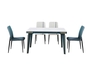 Simple And Stylish Rock Slab Solid Wood Slate Dining Table