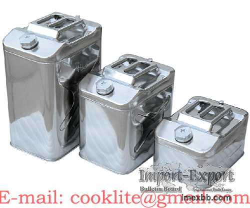 Jerry Can 304 Stainless Steel Jerry Can Applicable for Drinking Water,Milk,