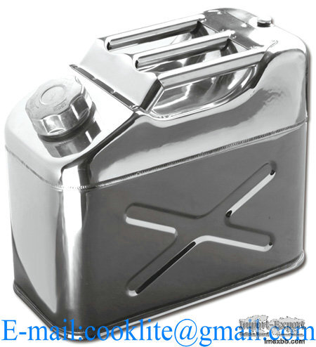10L Stainless Steel Jerry Can for 4WD/Car/Motorcycle/Boat/Camping 2.64 Gall