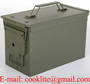 Ammo Box M2A1 50 Cal Metal Ammunition Can Military Ammo Box