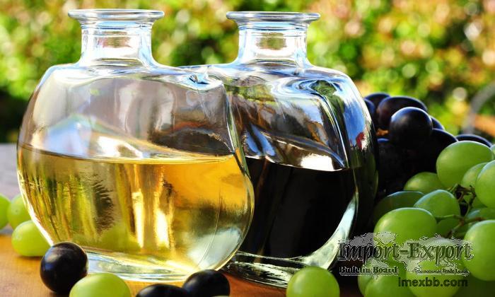 Drinks, wine and vinegar