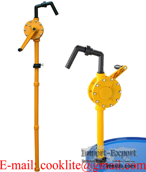RP-90P Polypropylene ( PP ) Hand Rotary Chemical Resistant Drum Pump