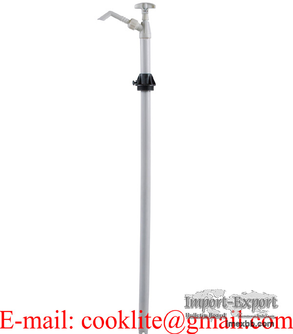 Nylon Hand Vertical Lift Drum Pump for Solvents and Chemicals