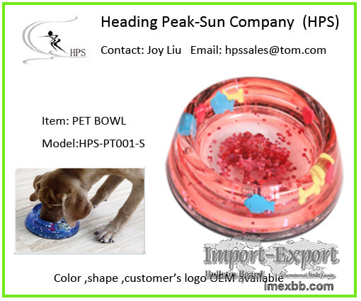 Cute rose cat food bowl