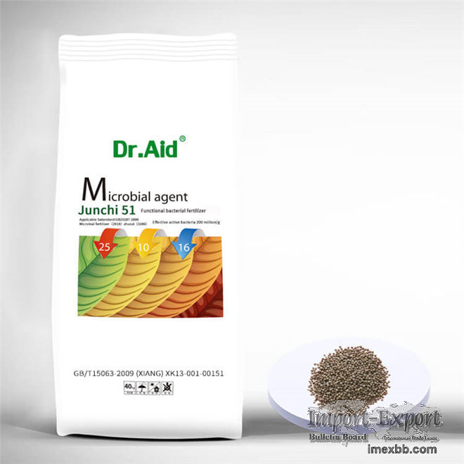 Dr. Aid NPK 25 10 16 Sulphur Based Microbial Fertilizer