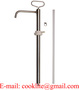 Stainless Steel Liquid Hand Pump with PTFE Seal for Flammable Fluids Chemic