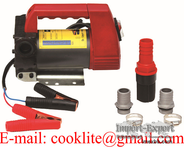 12V/24V DC Diesel Transfer Pump - 175W 45L/Min
