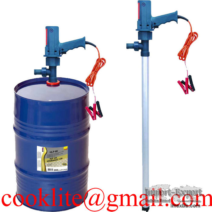 12/24V Electric Drum/barrel Pump / Electric Diesel Fuel Water Transfer Pump