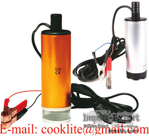 12V 51mm Submersible Pump Water Oil Diesel Fuel Transfer Refueling