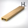 C38500 Brass Extrusion Profiles 1m Length Architectural Metal Extrusions