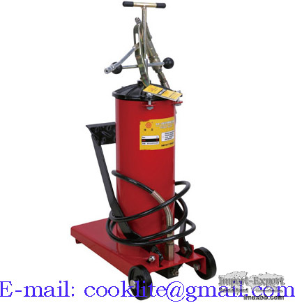 High pressure equipment portable foot grease pump lubrication bucket - 12L 