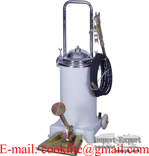Foot Operated High Pressure Grease Pump - 3L/6L/10L/12L