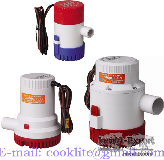 Electric Submersible Bilge Pump DC 12V 24V - Ebay Amazon Hot Sales