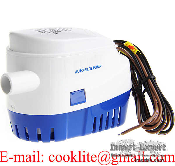 Automatic Submersible Marine Boat Bilge Water Pump 12V/24V 600GPH