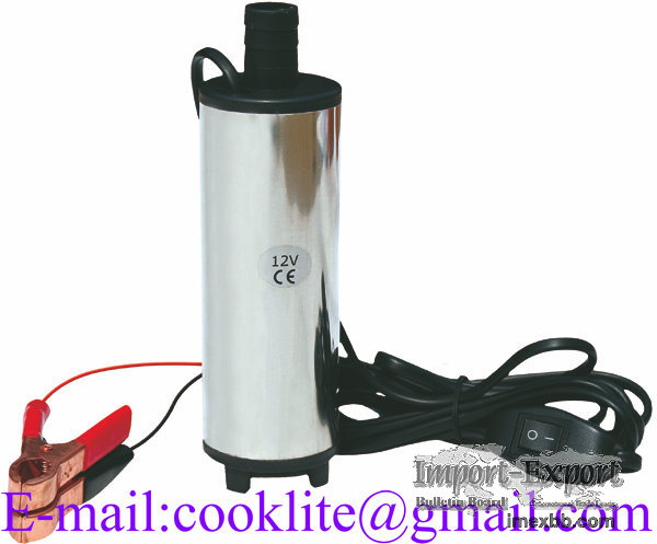 Mini Stainless Steel Submersible Diesel Fuel Water Oil Transfer Pump Diamet