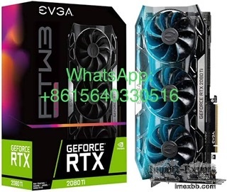 EVGA GeForce RTX 2080 Ti Ftw3 Ultra, Overclocked, 2.75 Slot Extreme Cool Tr